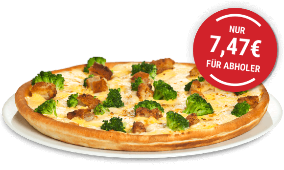 Produktbild Dienstag Pizza Knusperkopp