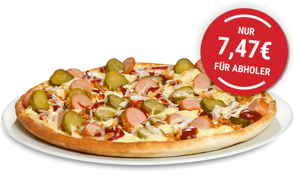Produktbild Donnerstag Pizza Freches Würstchen