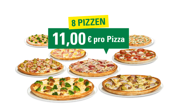 Produktbild Pizza Spar-Paket 8